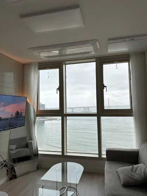 Lejlighed Ocean View Gwangan Beach House Busan Sydkorea